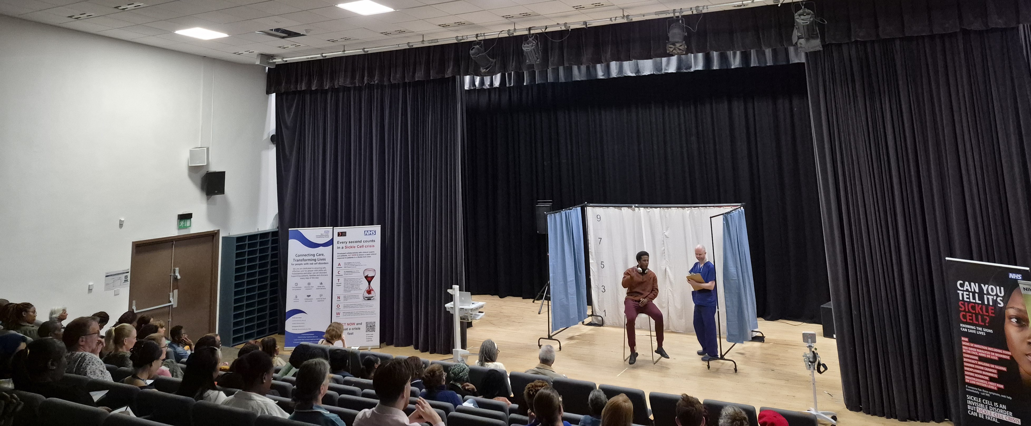 Crescent moon performance at SGH