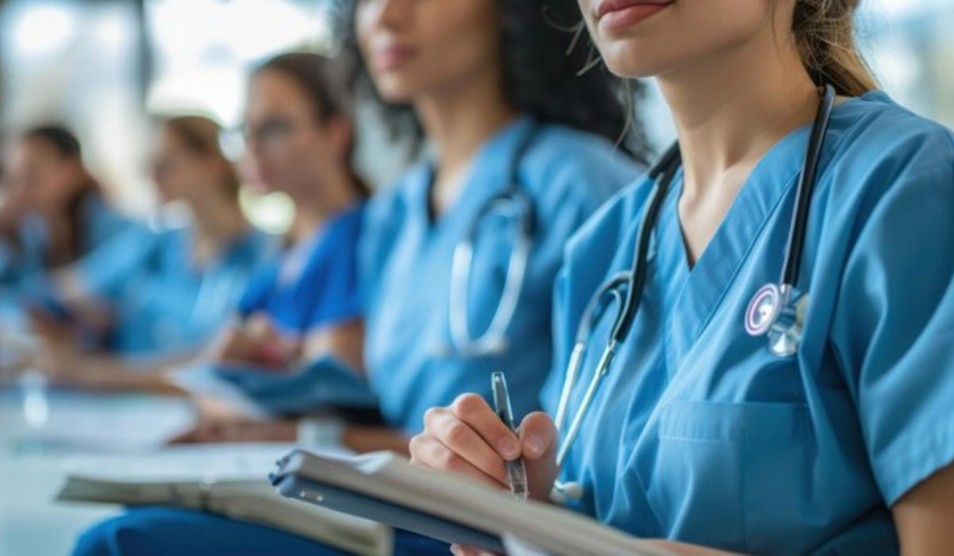 group nursing students