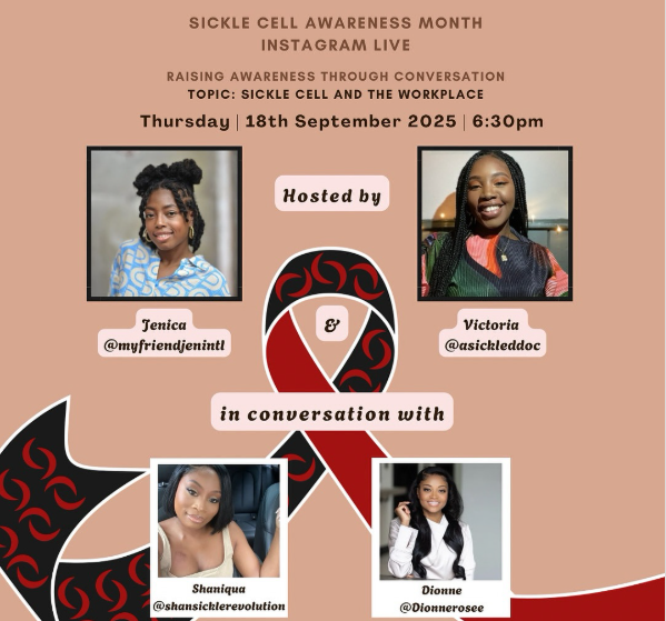 Sickle cell awareness instagram live