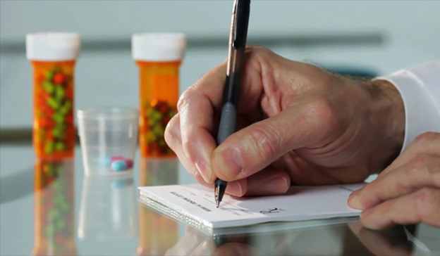 Hand writing prescription